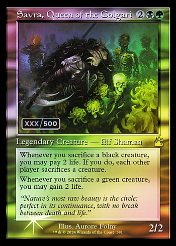 Savra, Queen of the Golgari