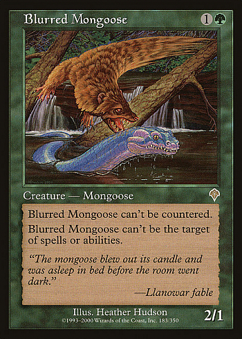 Blurred Mongoose