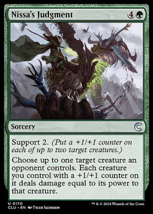 Nissa's Judgment