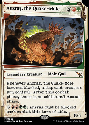 Anzrag, the Quake-Mole