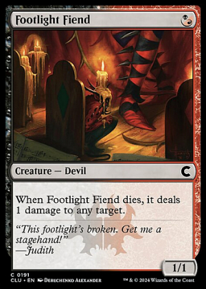 Footlight Fiend