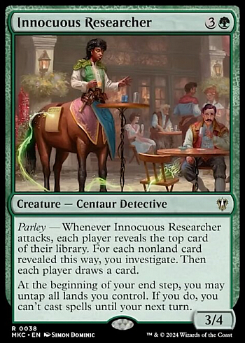Innocuous Researcher
