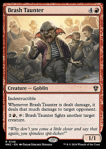 Brash Taunter