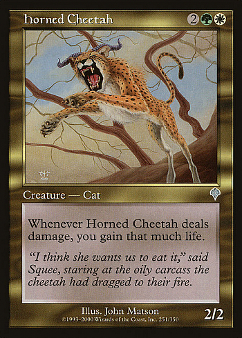 Horned Cheetah
