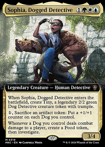 Sophia, Dogged Detective