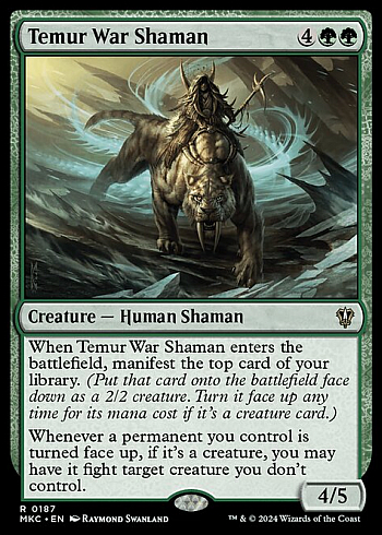 Temur War Shaman