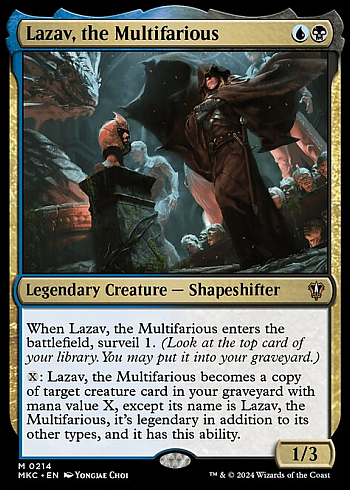 Lazav, the Multifarious