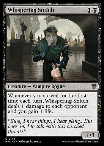 Whispering Snitch