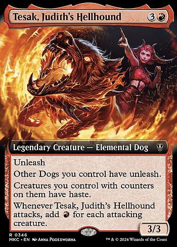 Tesak, Judith's Hellhound