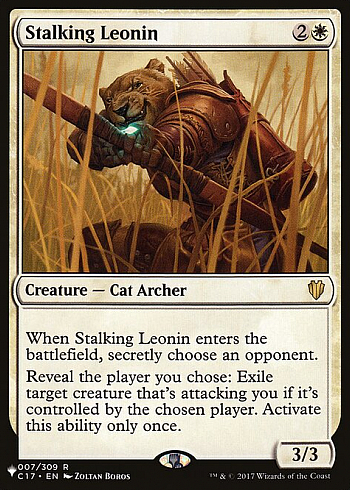 Stalking Leonin