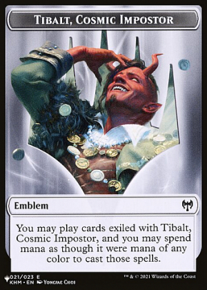 Tibalt, Cosmic Impostor Emblem