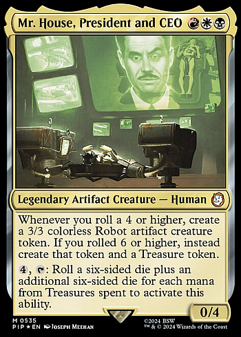Mr. House, President and CEO
