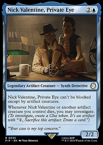 Nick Valentine, Private Eye