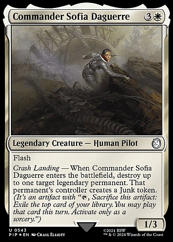 Commander Sofia Daguerre