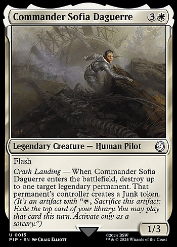 Commander Sofia Daguerre
