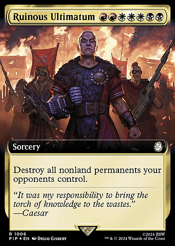 Ruinous Ultimatum