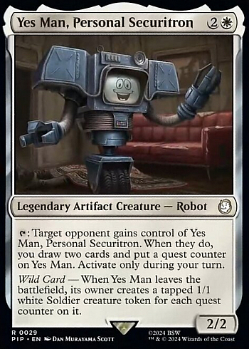 Yes Man, Personal Securitron
