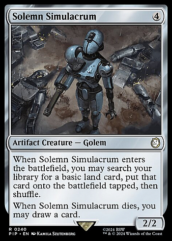 Solemn Simulacrum