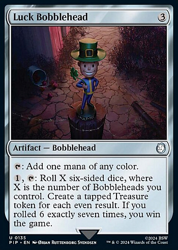 Luck Bobblehead