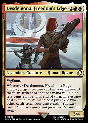 Desdemona, Freedom's Edge
