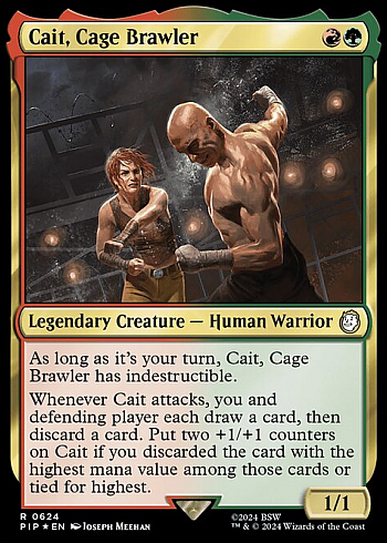 Cait, Cage Brawler