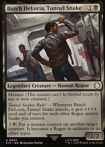 Butch DeLoria, Tunnel Snake