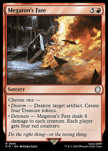 Megaton's Fate