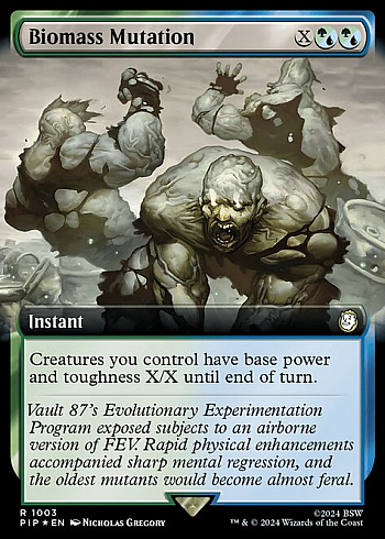 Biomass Mutation