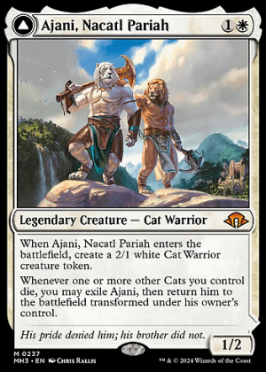 Ajani, Nacatl Pariah // Ajani, Nacatl Avenger