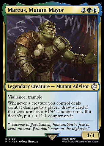 Marcus, Mutant Mayor