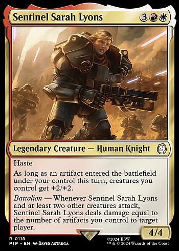 Sentinel Sarah Lyons