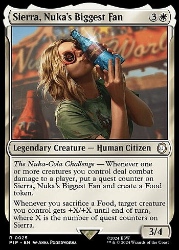 Sierra, Nuka's Biggest Fan
