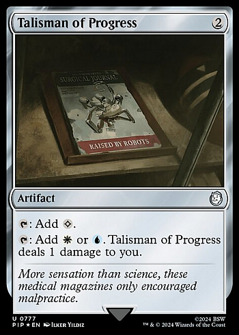 Talisman of Progress