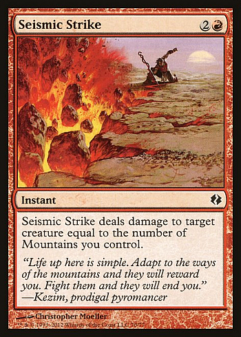 Seismic Strike