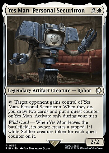 Yes Man, Personal Securitron