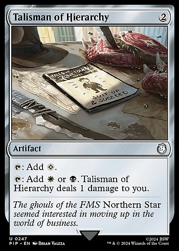 Talisman of Hierarchy
