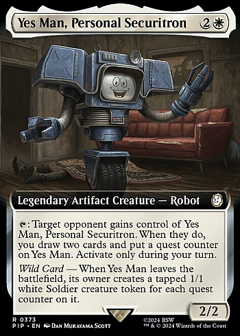 Yes Man, Personal Securitron