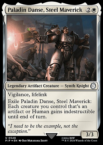 Paladin Danse, Steel Maverick