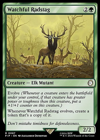 Watchful Radstag