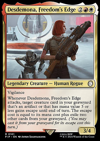 Desdemona, Freedom's Edge