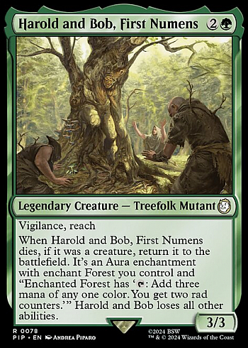 Harold and Bob, First Numens