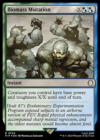 Biomass Mutation