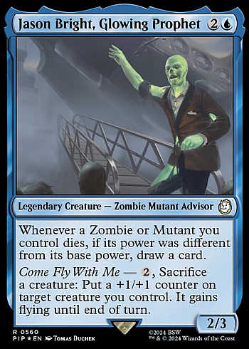 Jason Bright, Glowing Prophet