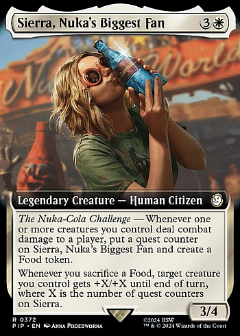 Sierra, Nuka's Biggest Fan