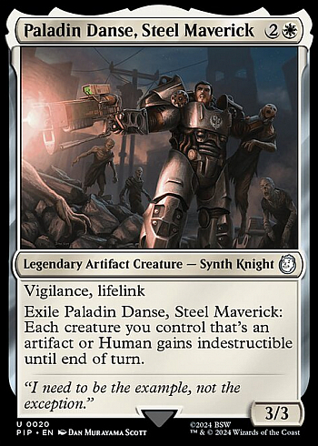 Paladin Danse, Steel Maverick