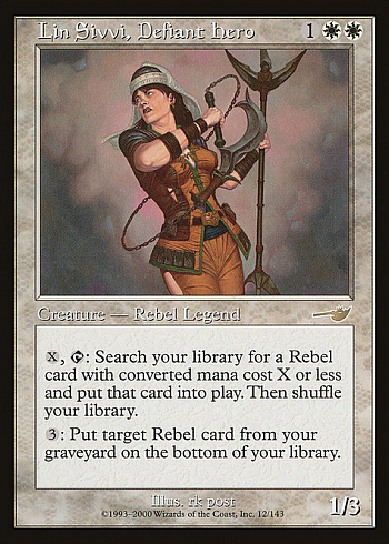 Lin Sivvi, Defiant Hero