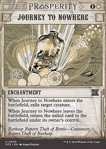 Journey to Nowhere