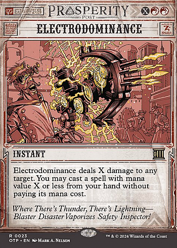 Electrodominance