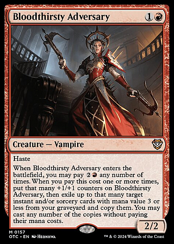 Bloodthirsty Adversary
