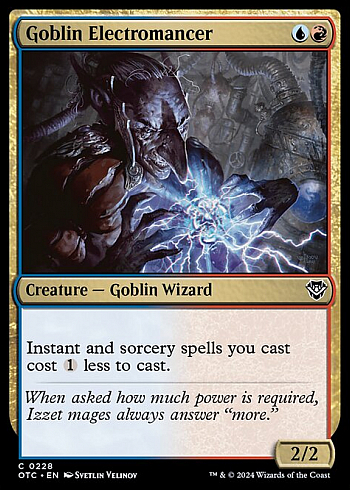 Goblin Electromancer